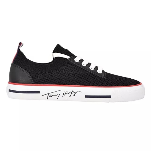 Tommy Hilfiger Women's Gessie Stretch Knit Sneakers - Picture 4 of 6